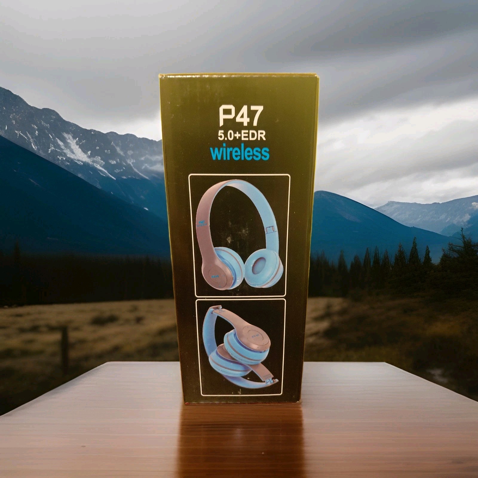 P47 5.0+EDR Wireless Bluetooth Over the Ear Headphones