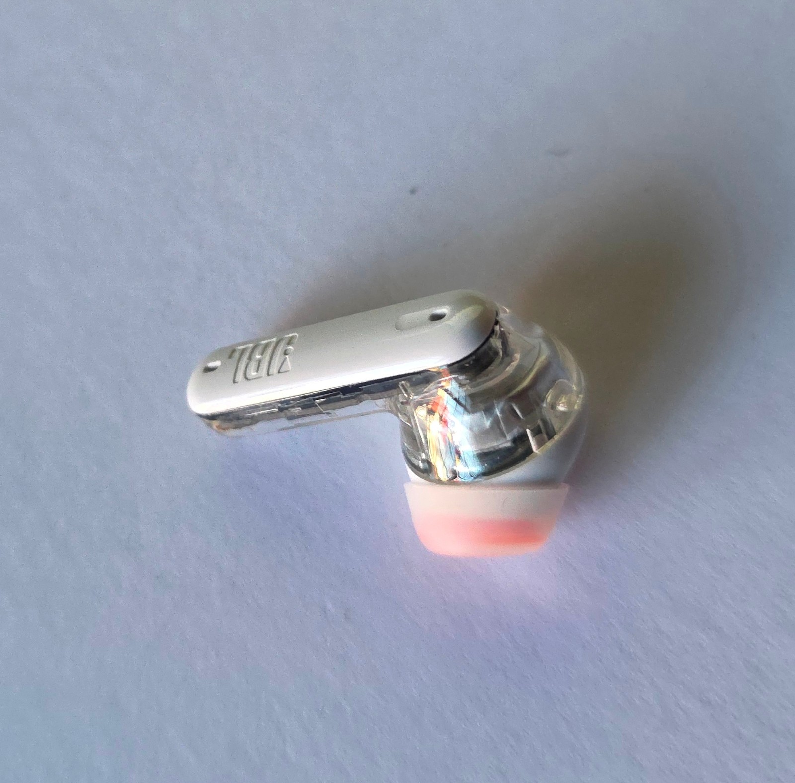 Unused Ghost White JBL Tune Flex True Wireless RIGHT SIDE ONLY Earbud in Bulk Pk