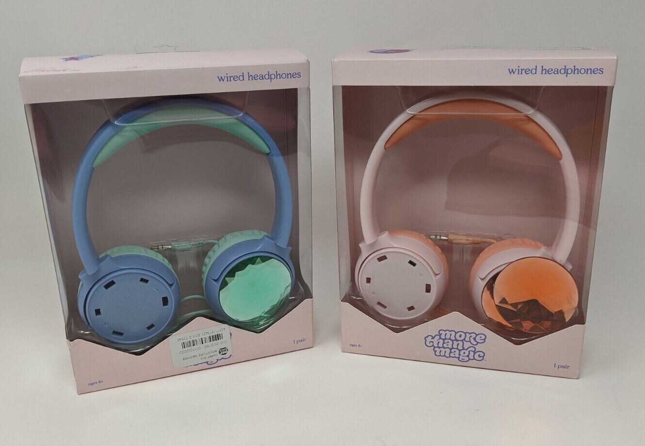 More Than Magic Wired On-Ear Volume Limited Kids’ Headphones (Choose Color)