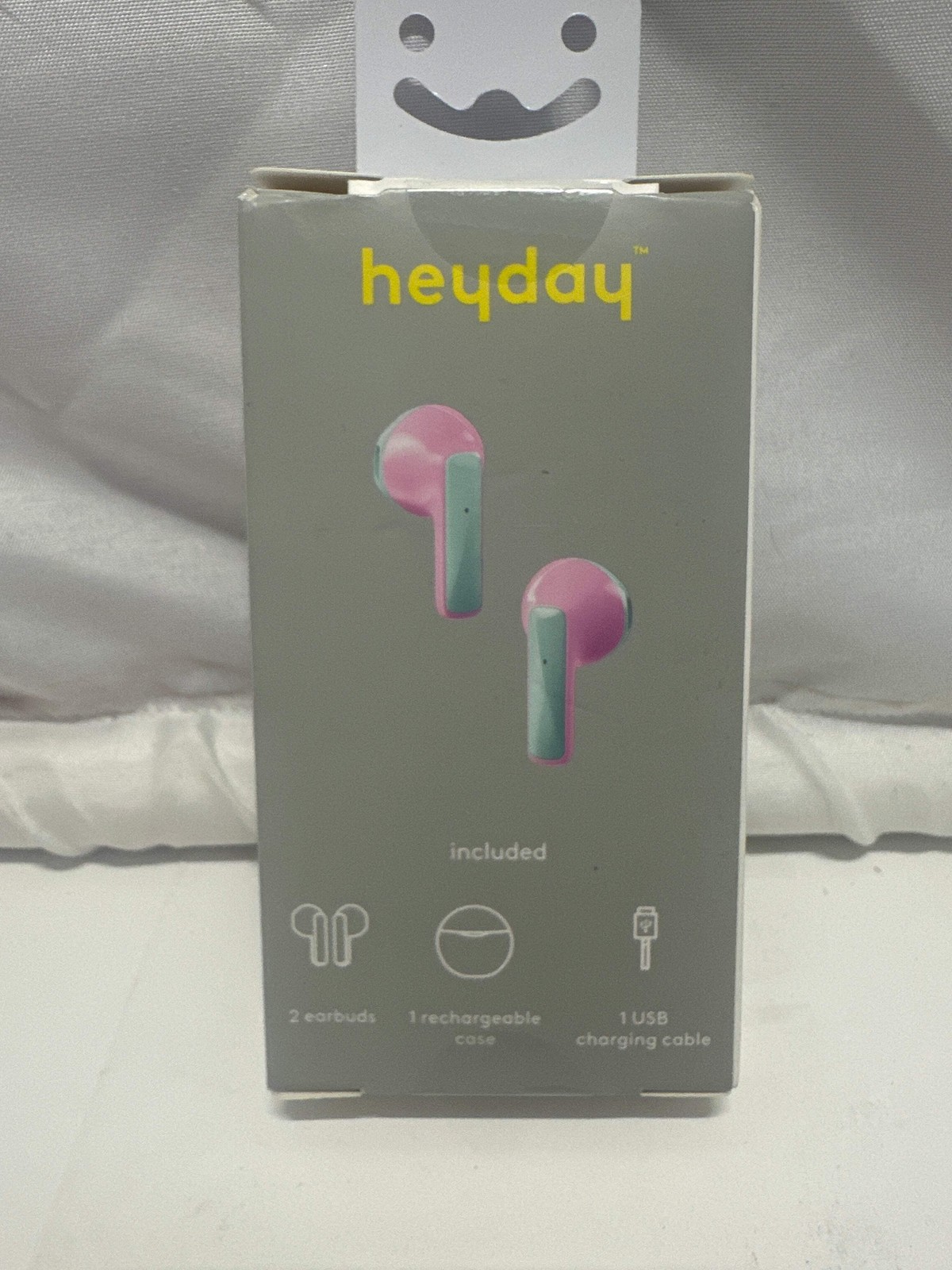 Heyday True Wireless Bluetooth Earbuds Candy Pink
