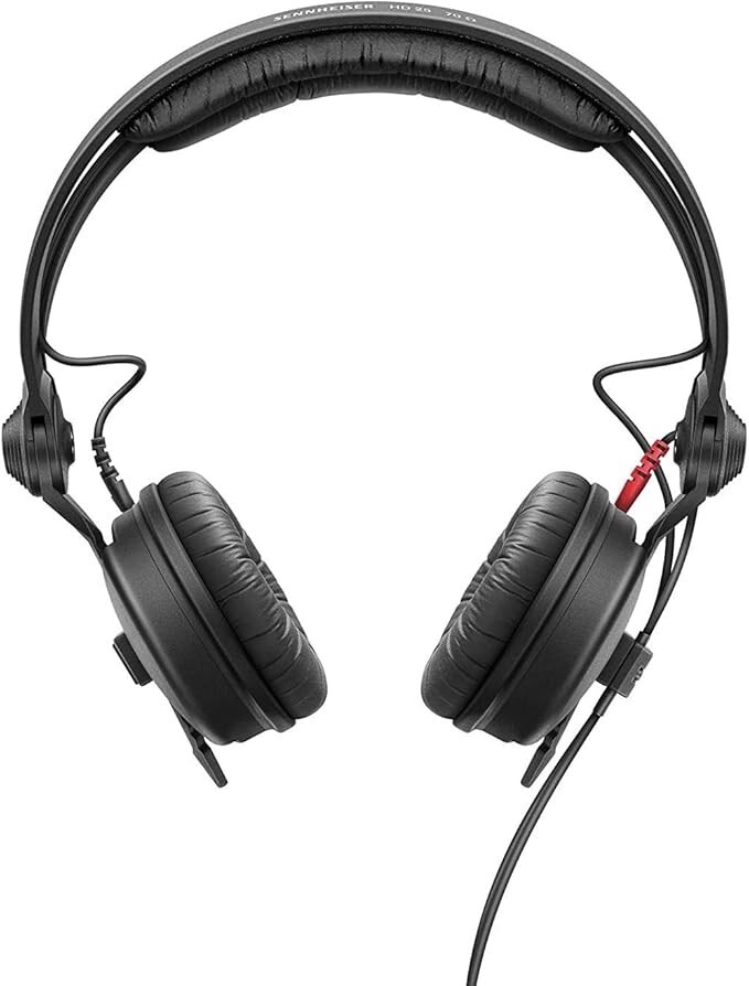 New Sennheiser Monitor Headphones Sealed HD 25 Black