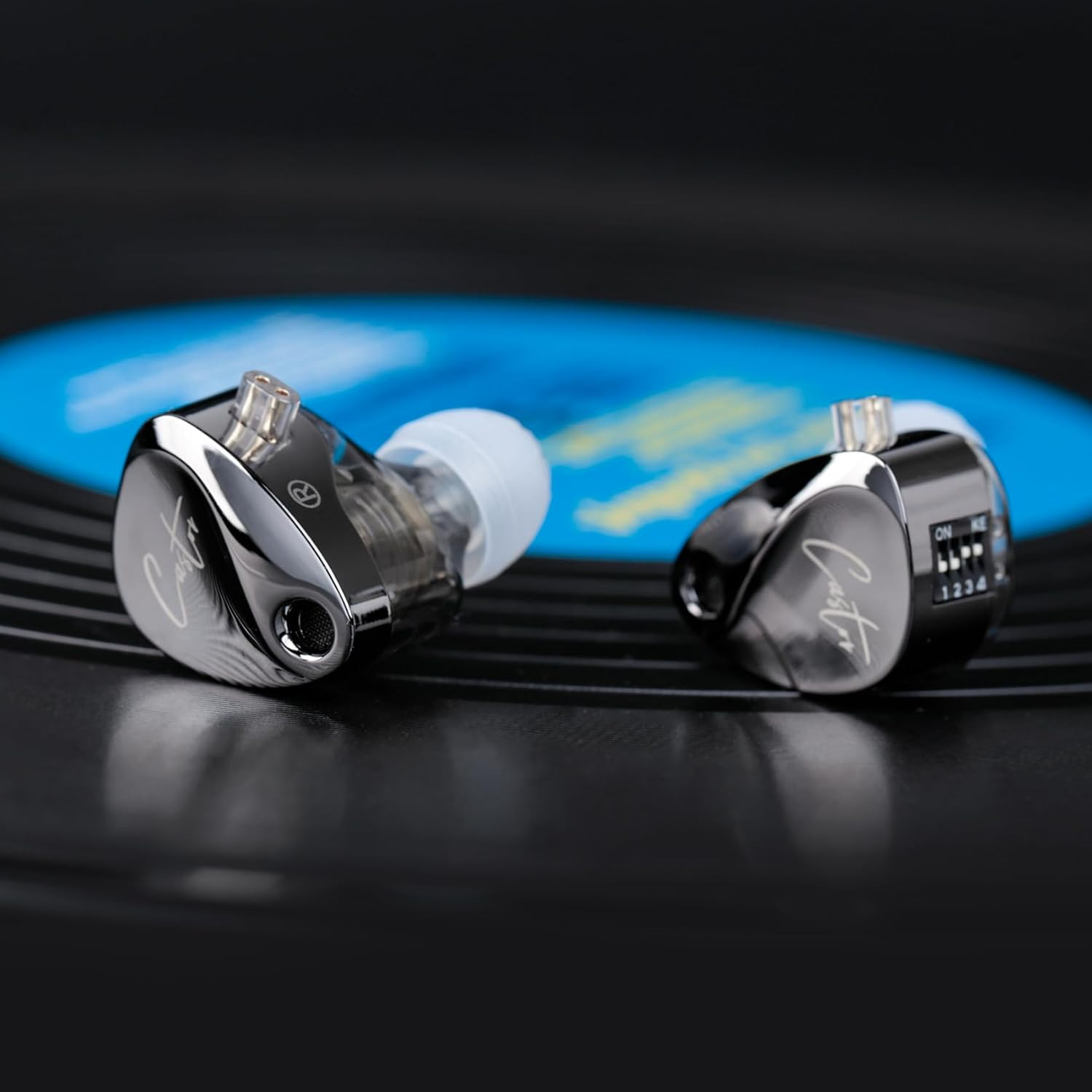 in Ear Monitor Headphones, KZ Castor Improved Bass HiFi Earphone Sound Tunable N