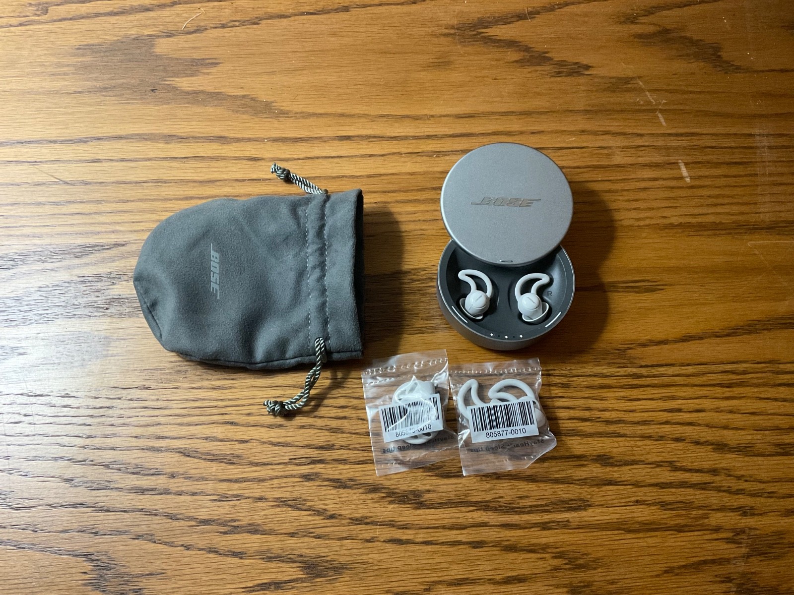 Bose Sleepbuds Wireless In-Ear Earbuds Noise-Masking Headphone White Used