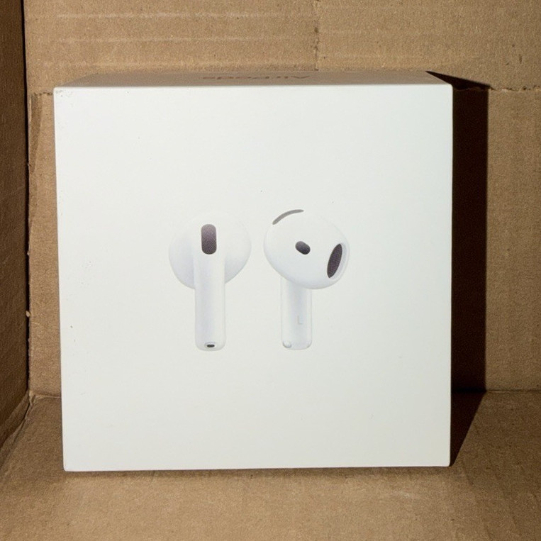 Apple AirPods 4 Wireless Bluetooth In-Ear Earbuds Built-In Mic White