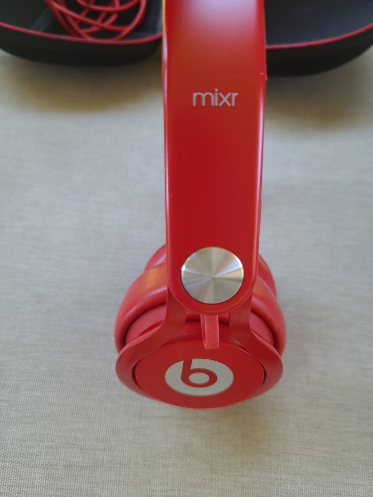 Beats Mixr Red DJ On-Ear Headphones –w/ Case & Cable, See Details