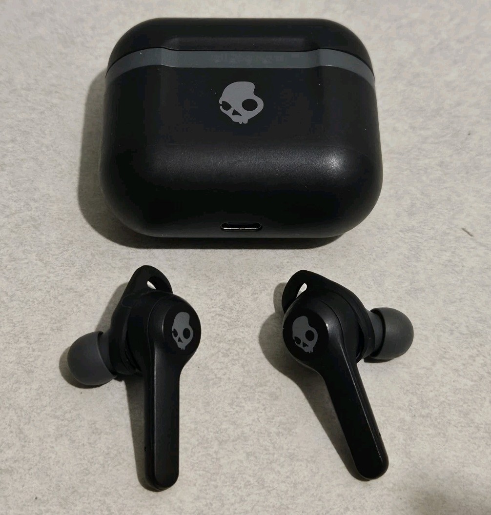 Skullcandy Indy Evo True Wireless Bluetooth Headphones S2IVW – Black