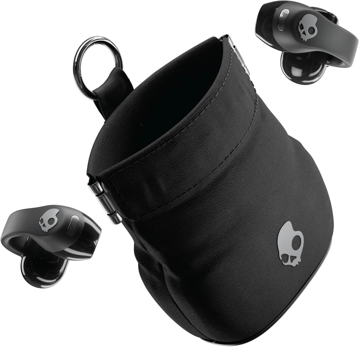 Skullcandy Push 720 Open Wireless Earbuds – Black/Silver