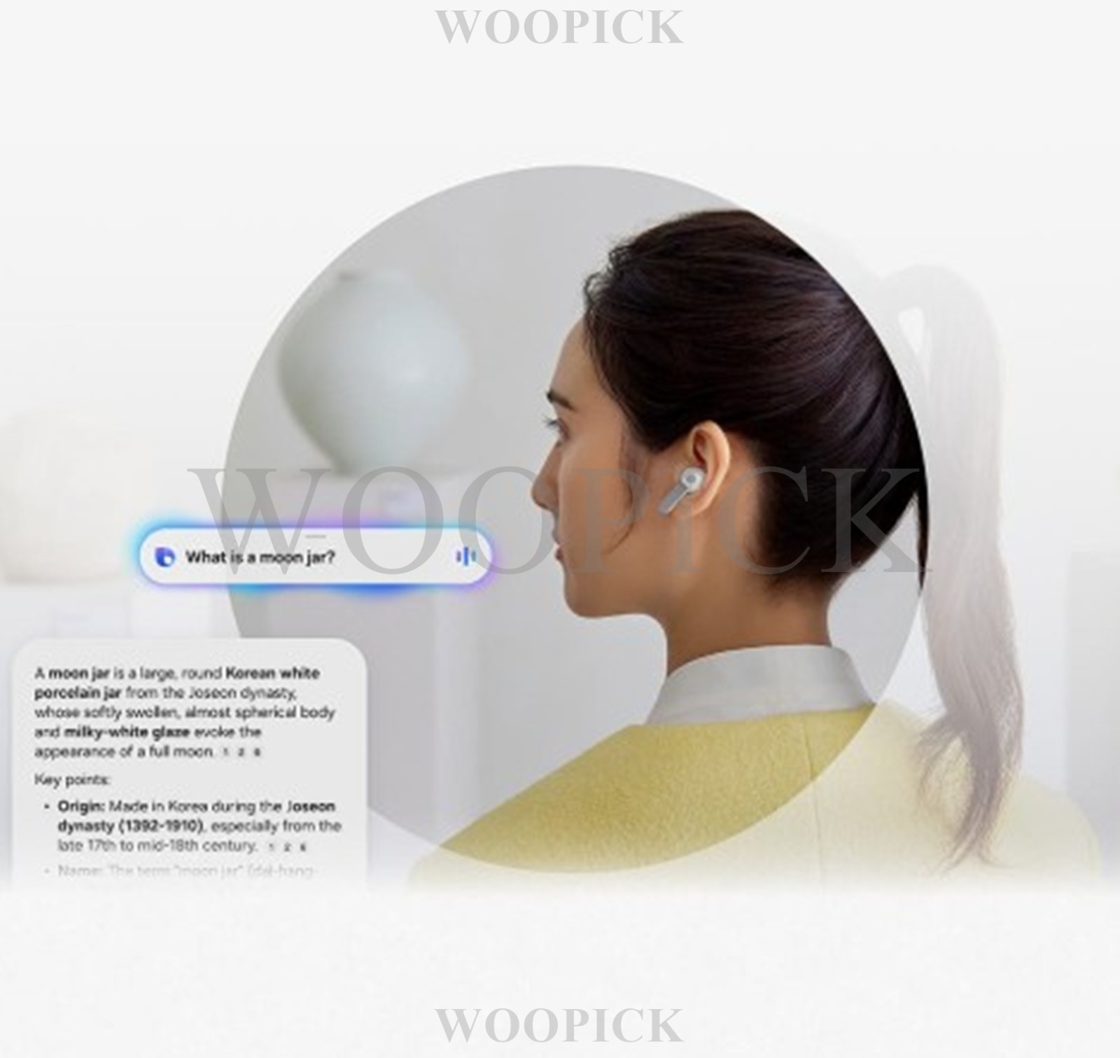 Samsung Galaxy Buds4 Pro SM-R640 Wireless Bluetooth Earbuds Earphones AI- White