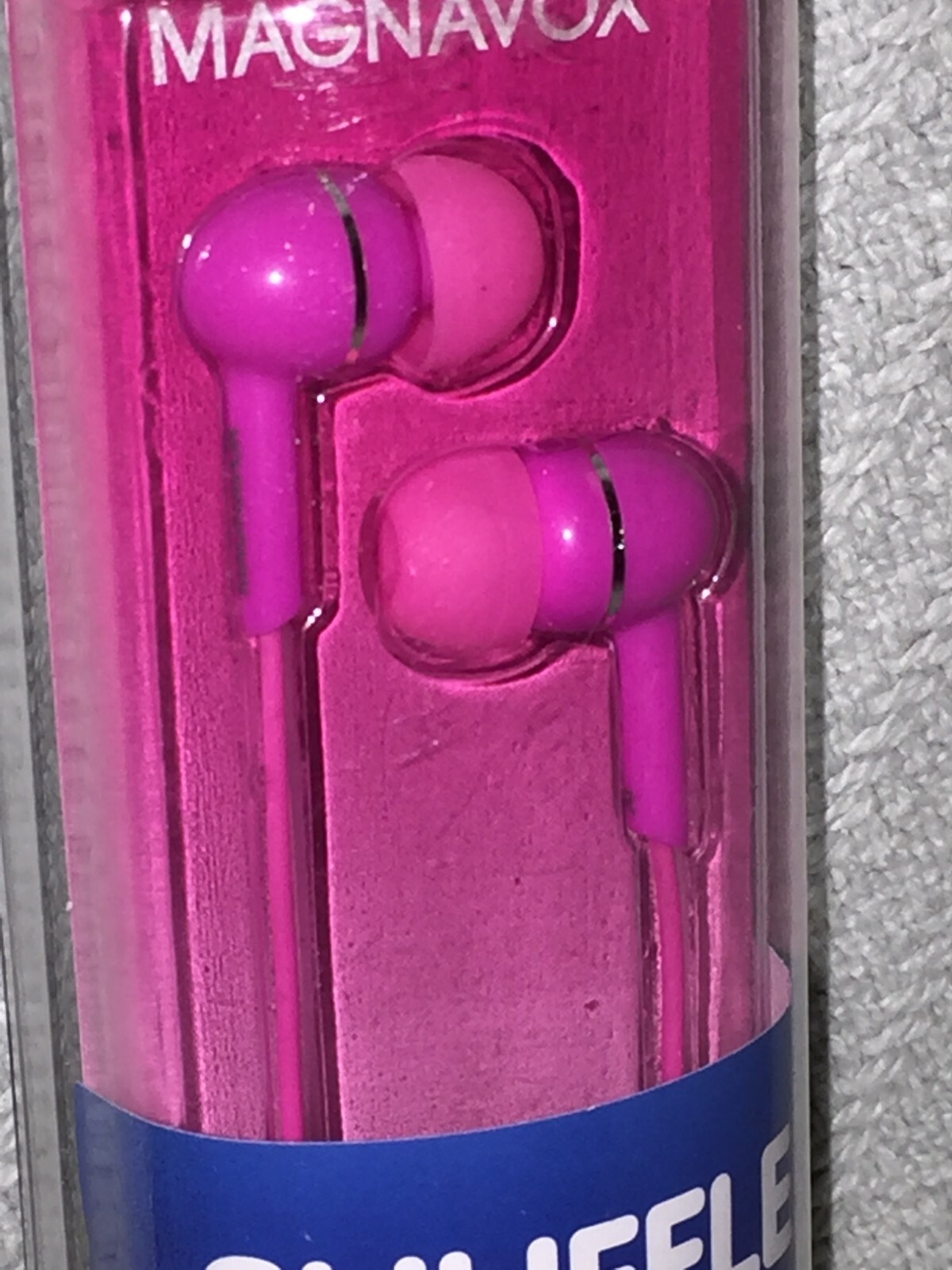PINK MAGNAVOX Shuffle In Ear Headphones CLEAR BASS Handsfree Calling MHP4850-PK