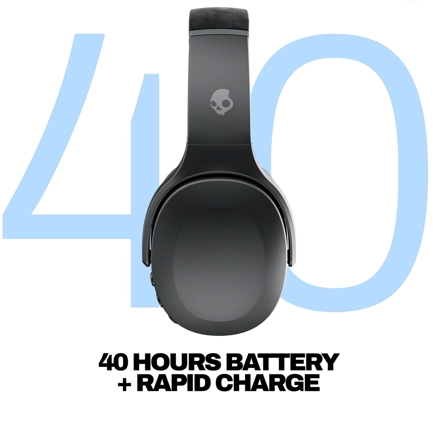 Skullcandy Crusher Evo Wireless Headphones – black ( New & sealed) 40 hours