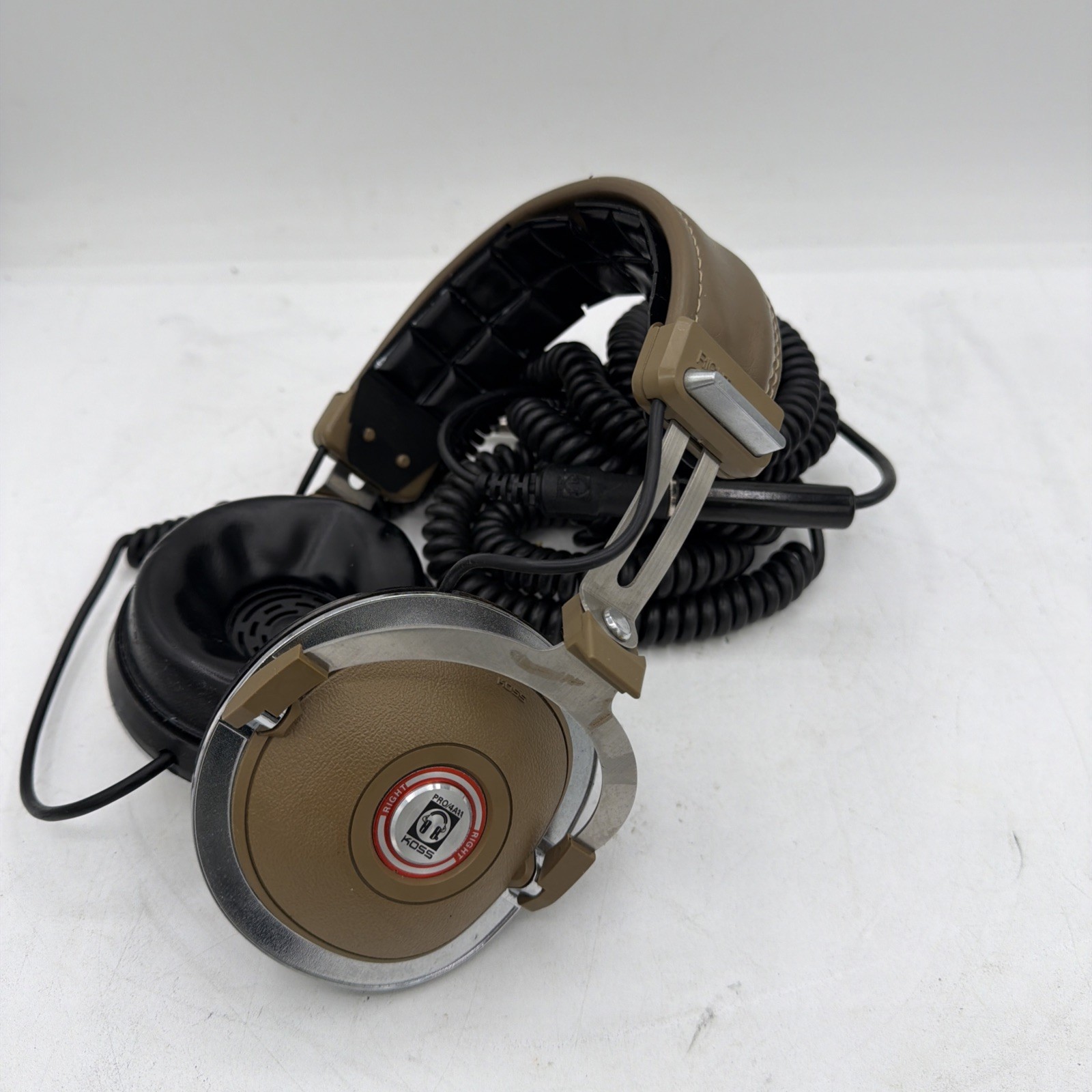 KOSS PRO 4AAA Professional Headphones Vintage USA Made Working God Cond VE8