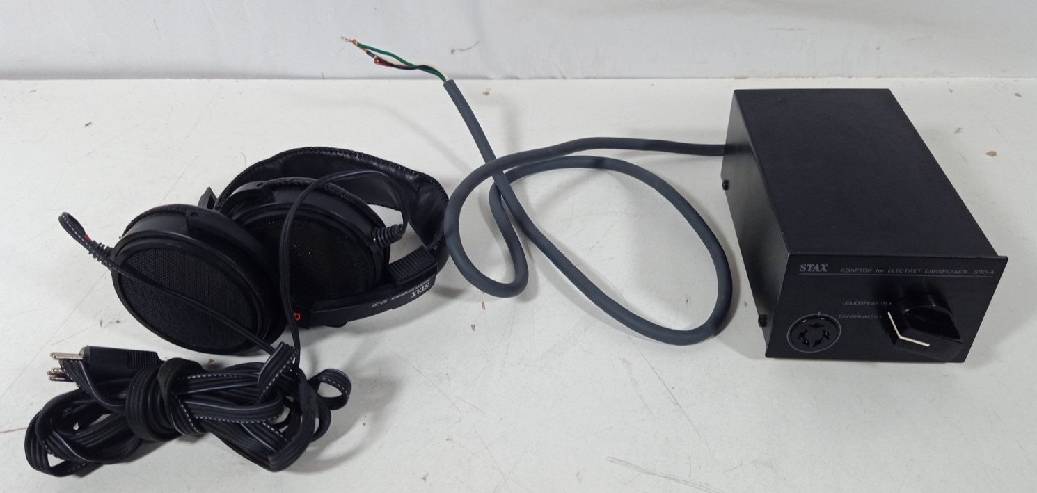 Stax Headphones System – SR-30 Headset & SRD-4 Adaptor