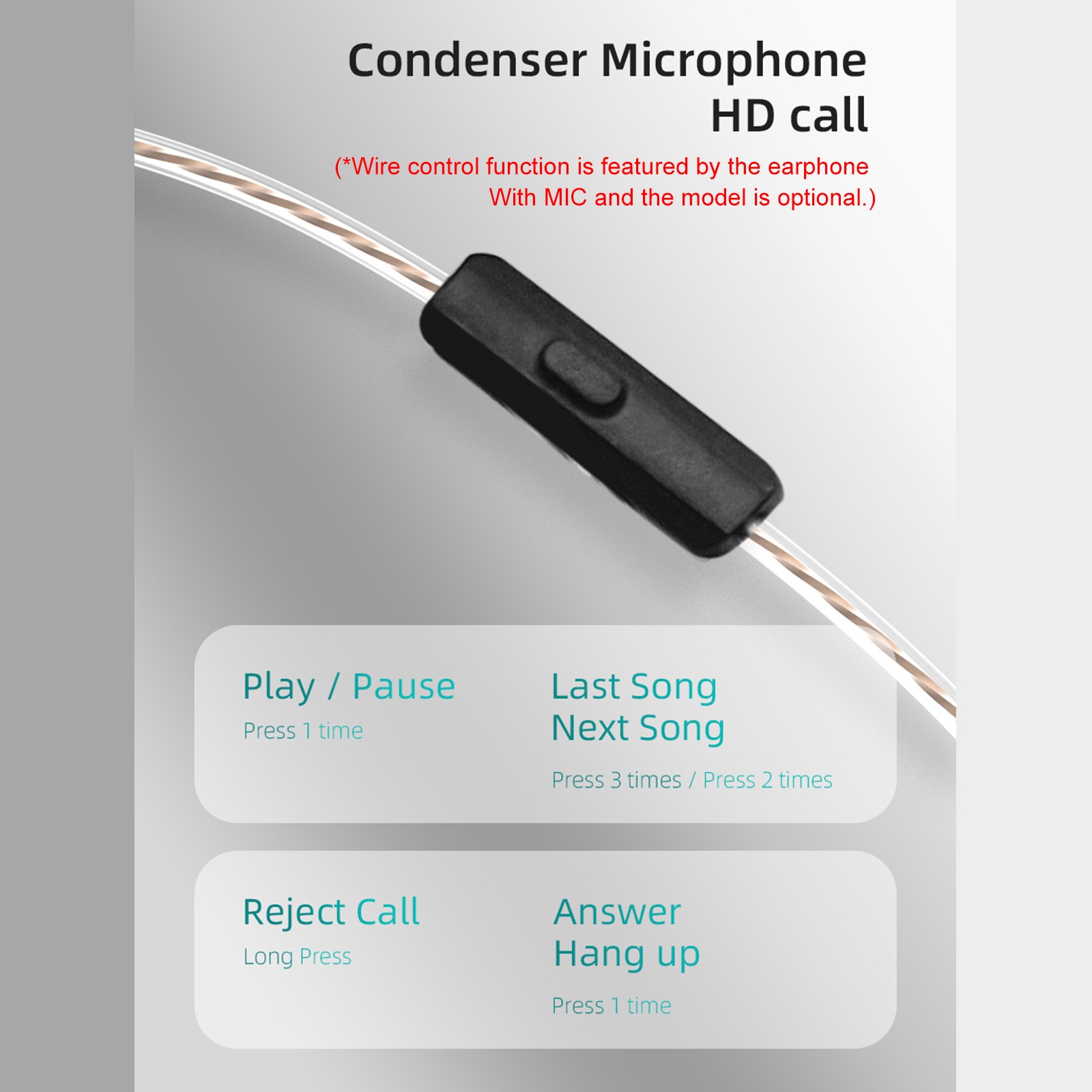 KZ EDX Pro in-Ear Stage Monitor Metal Resin Cavity Wired Earbuds 0.75mm Cable