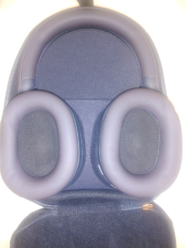 Sony WH-1000XM5 Wireless Headphones Midnight Blue Noise Canceling Touch Control