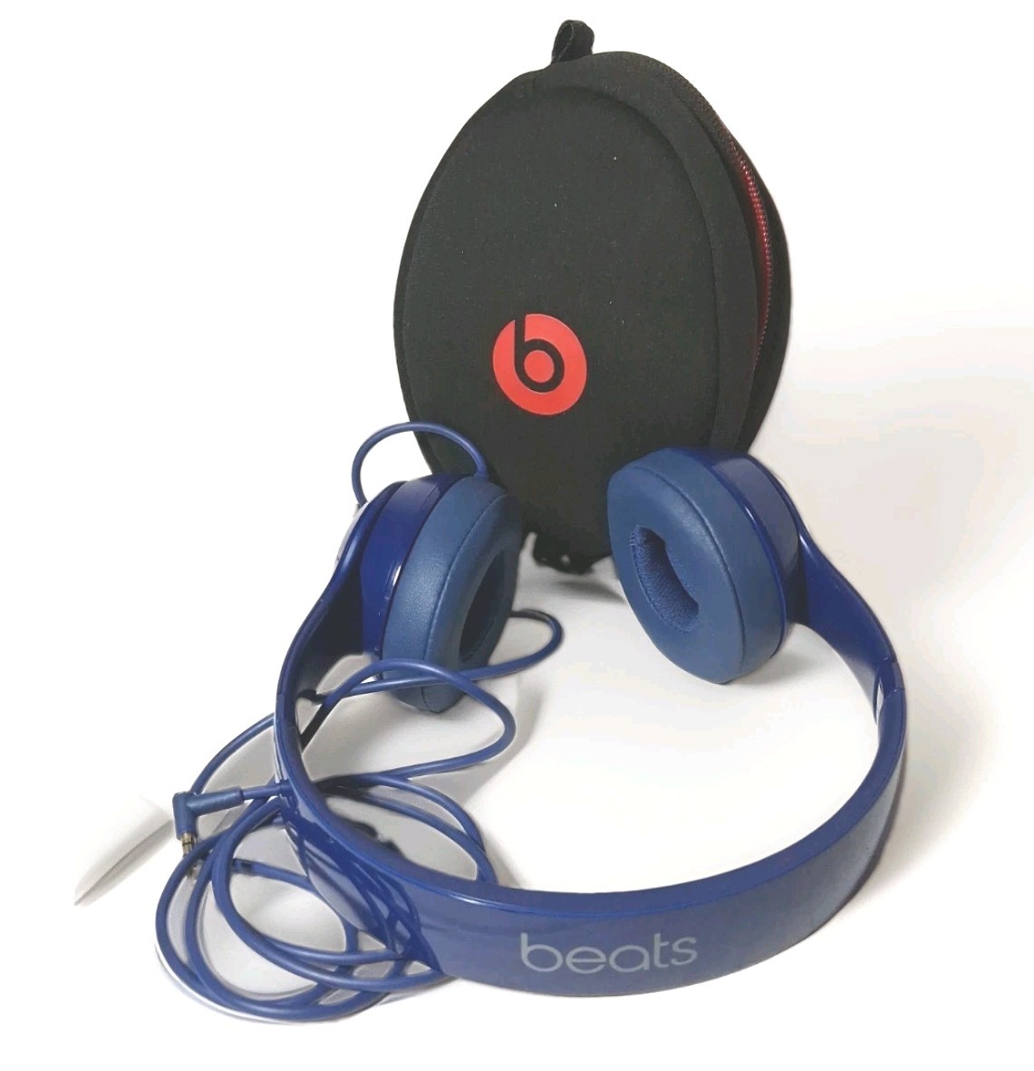 Beats by Dr. Dre Mixr On-Ear DJ Headphones Blue Excellent Works