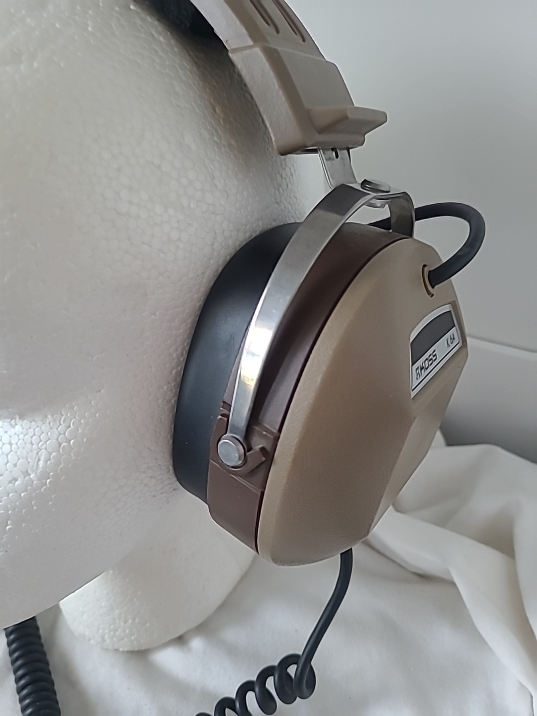 Koss K/6A Dynamic Stereophone Headphones 1/4″, vintage & tested