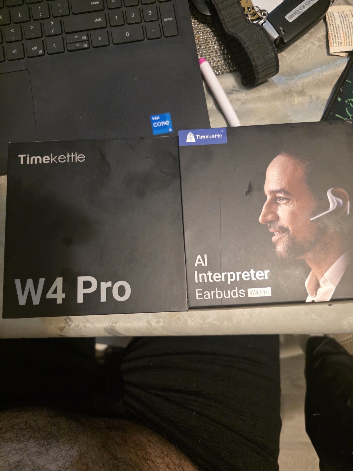Timekettle W4 Pro AI Interpreter Earbuds Wireless Black
