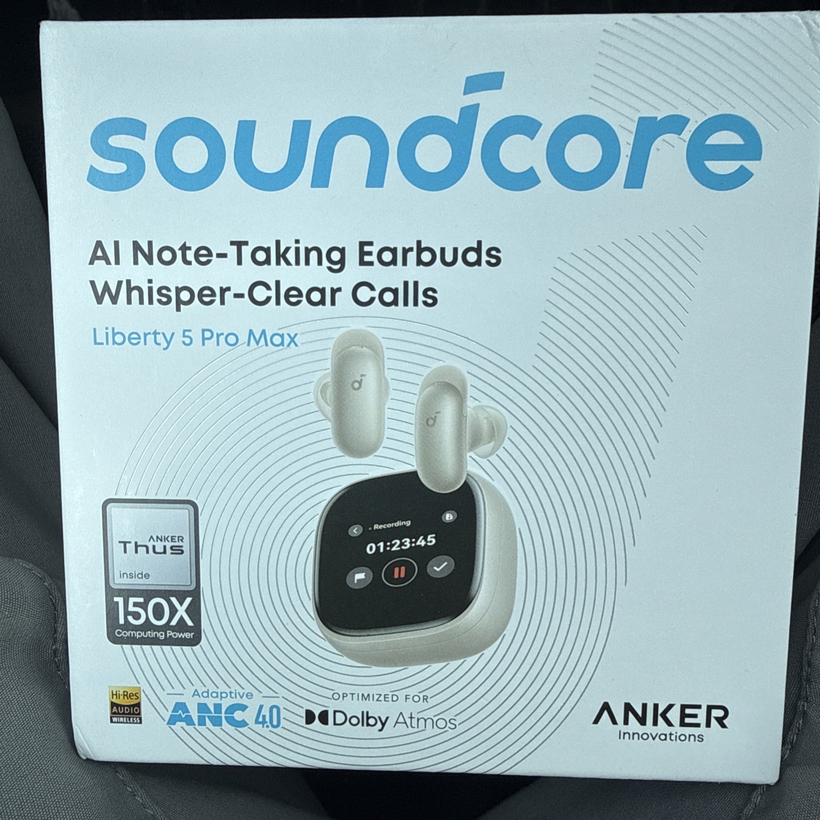 Soundcore Anker Liberty 5 Pro Max Wireless Earbuds
