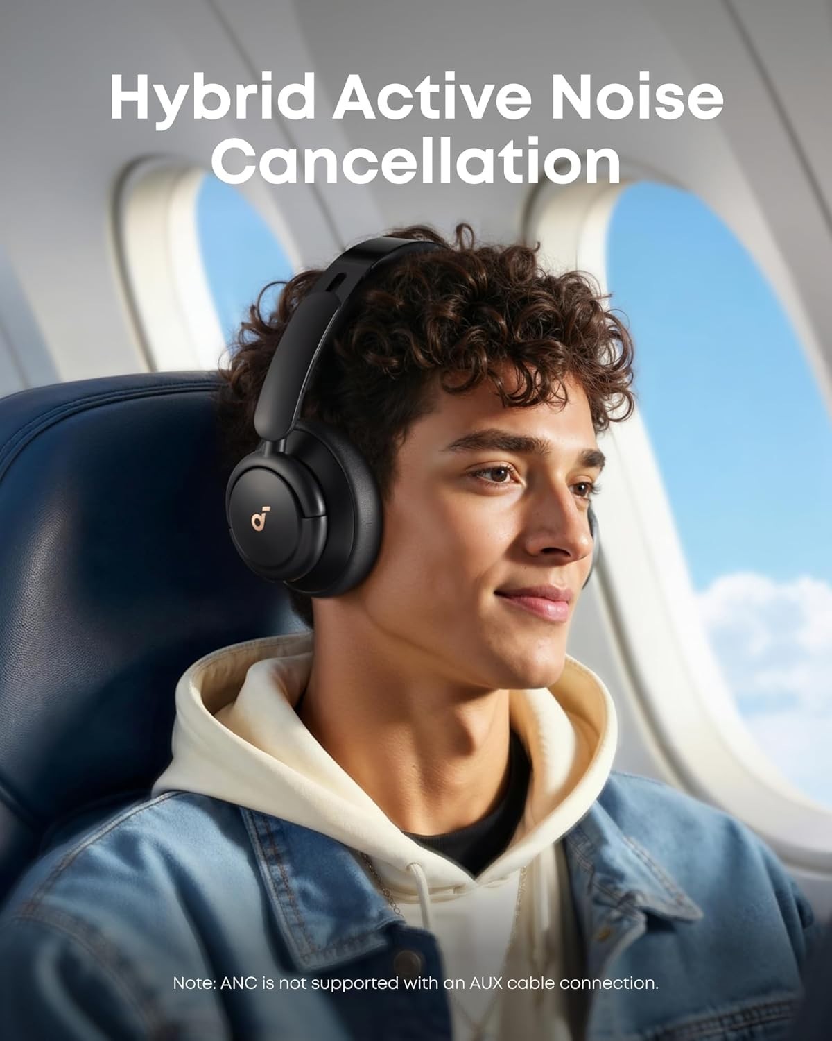 Soundcore Life Q30 Headphones – Hybrid Active Noise Cancelling, 50Hr Playtime