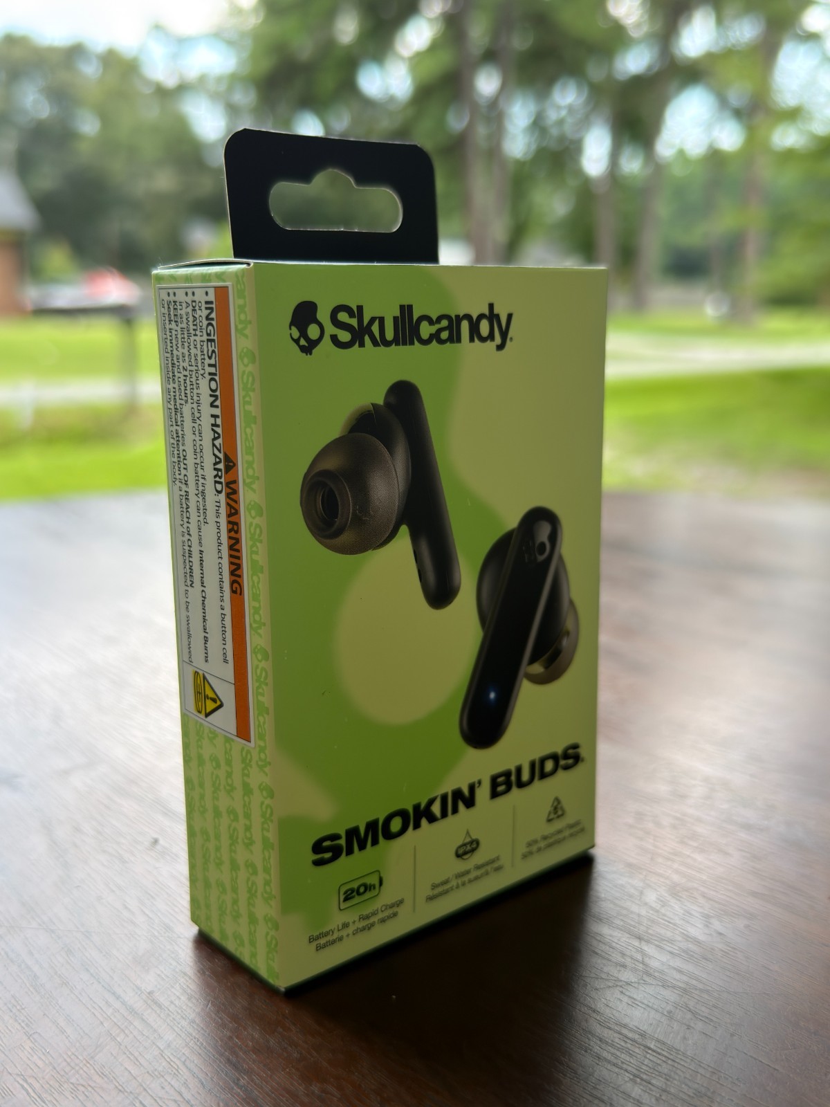 SkullCandy Smokin Buds Brand New Wireless Earbuds | Black Color