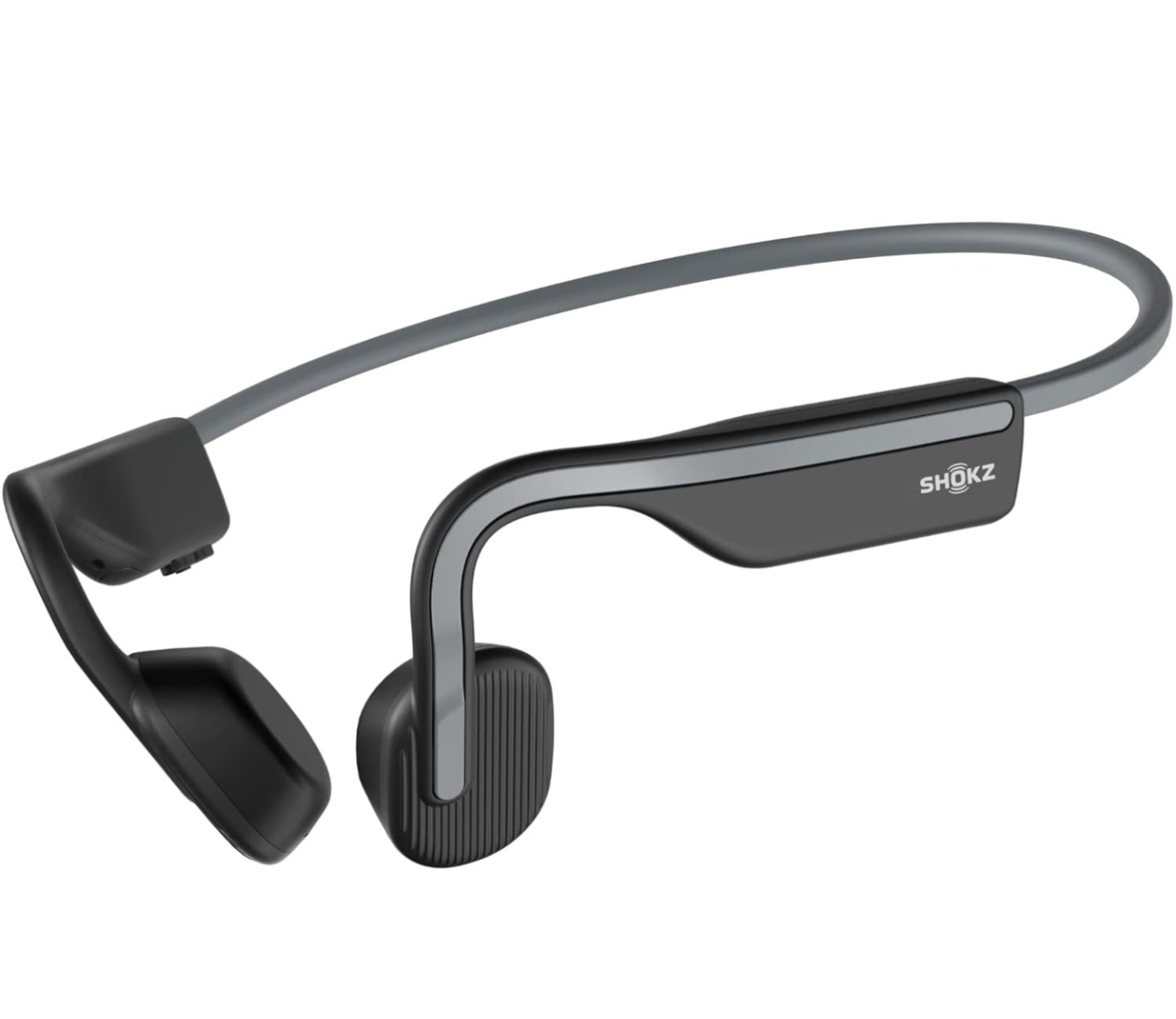 Shokz OpenMove Bone Conduction Wireless Headphones Open Ear Grey New Open Box