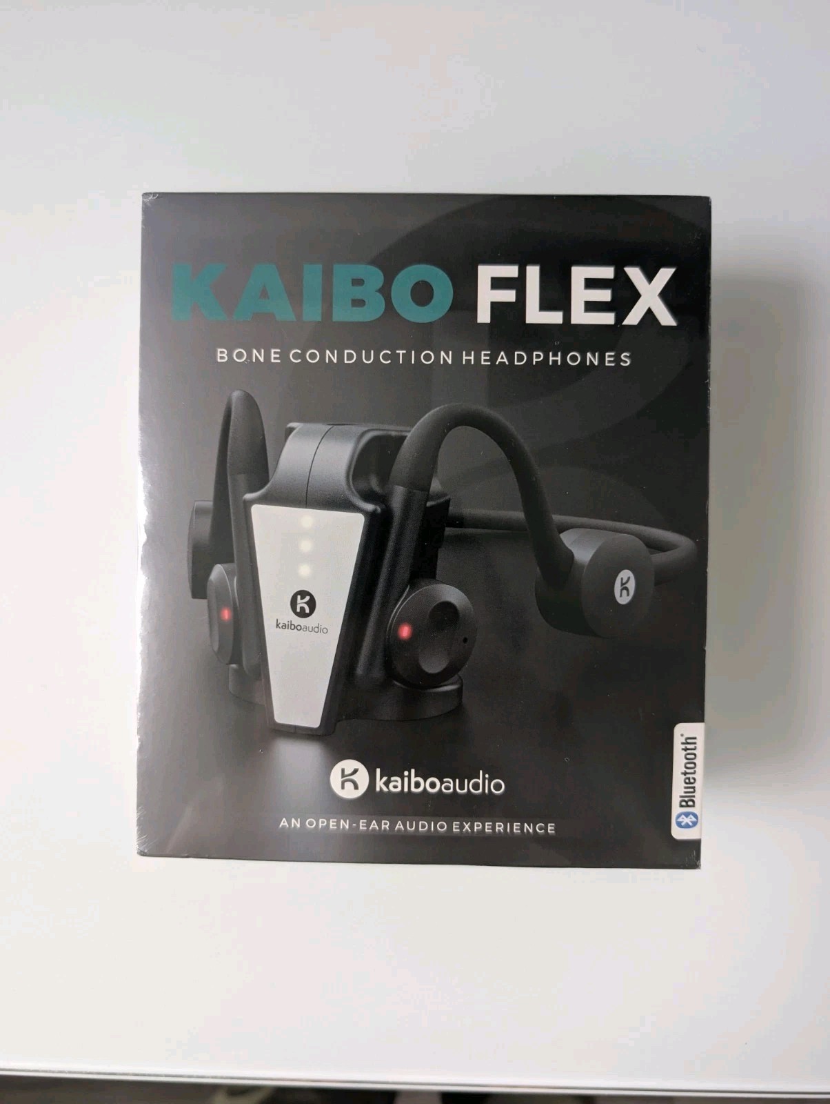 Kaibo Audio Flex Bone Conduction Bluetooth Headphones Black