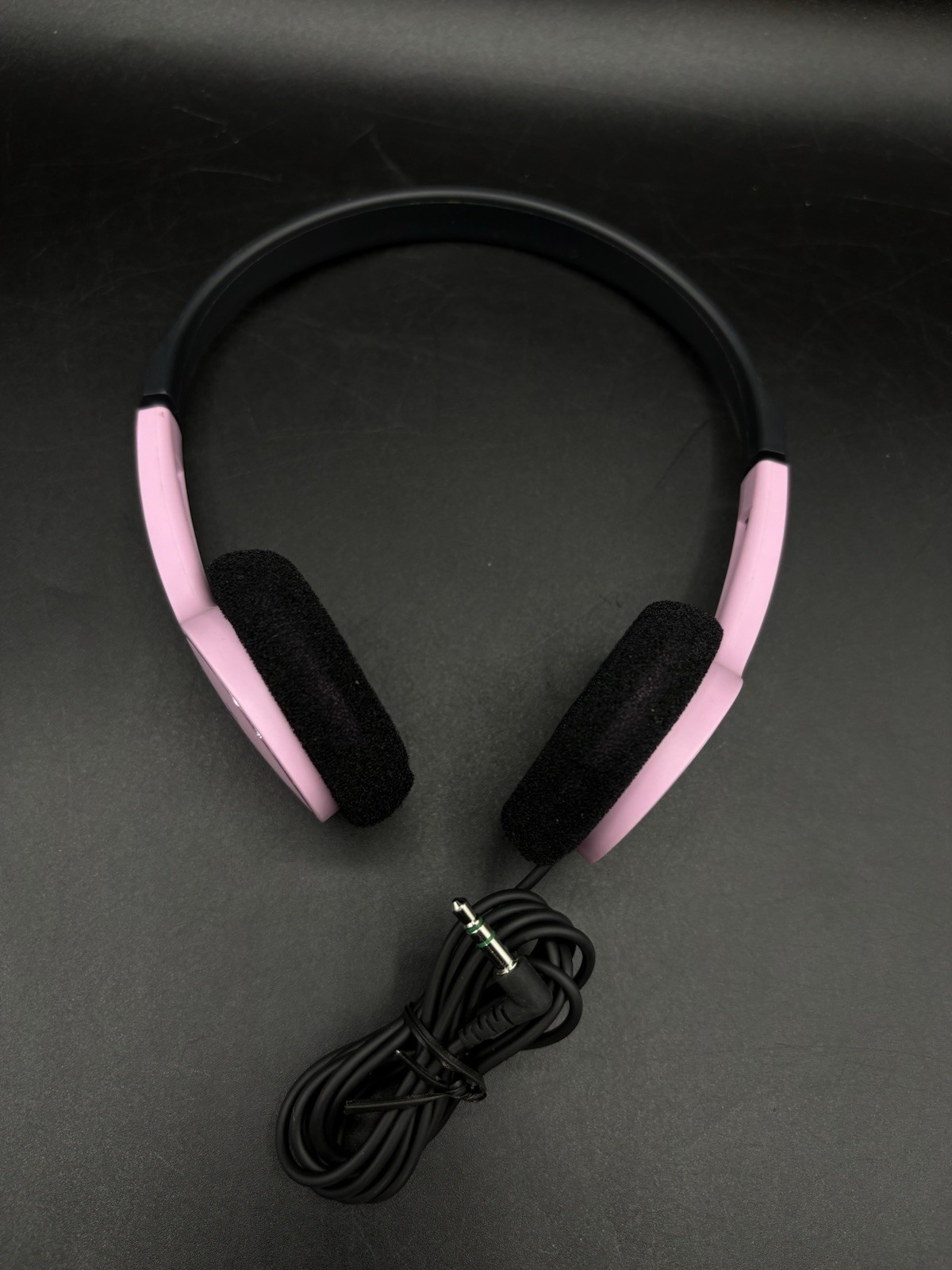 Tested and working Sony MDR-222 Headband Headphones Pink 3.5mm Jack