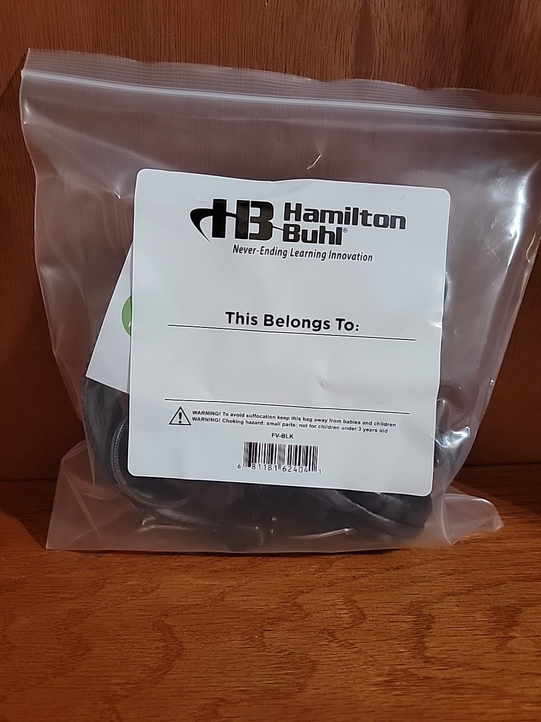 Hamilton Buhl Never Ending Learning Inovation Headphones FV-BLK