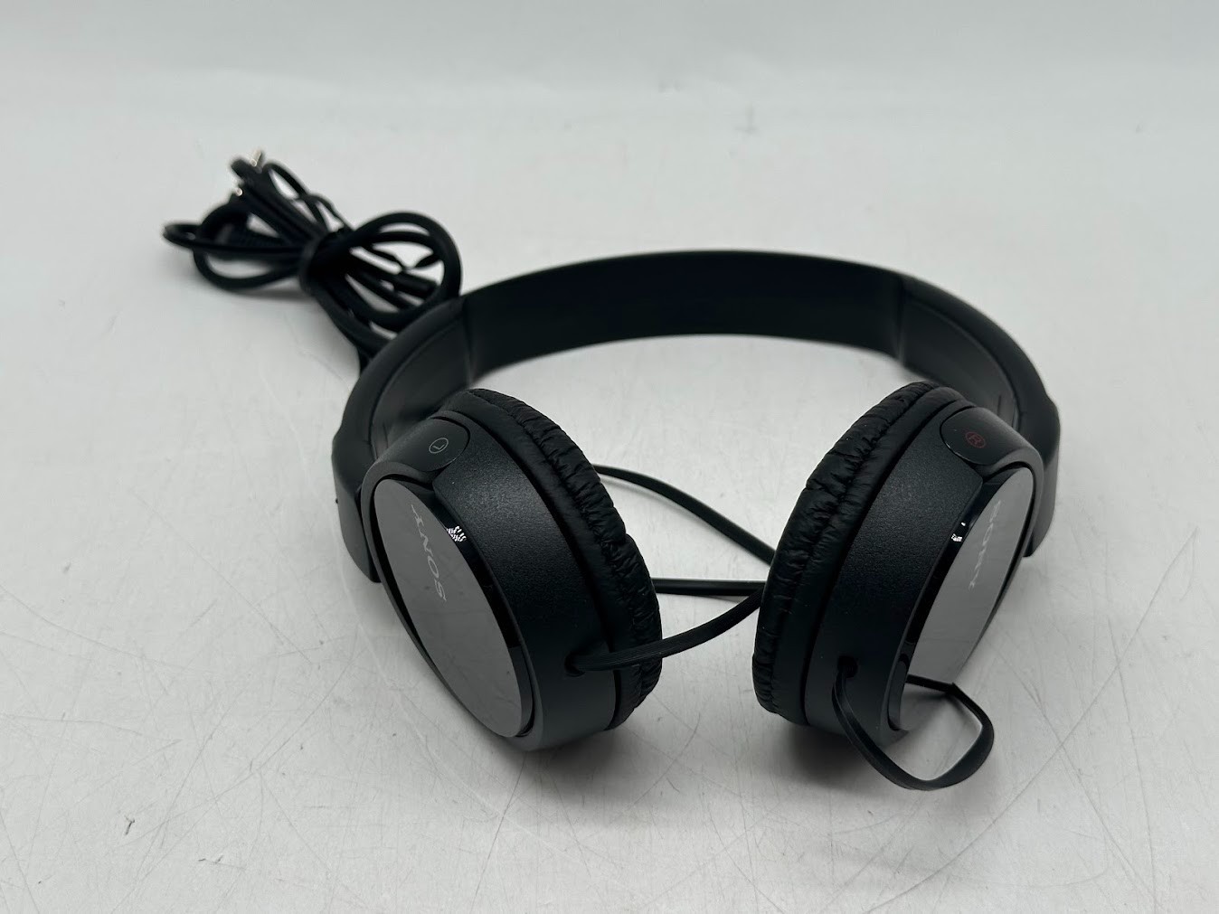 Sony MDR-ZX110 ZX Series Wired On-Ear Headphones – Black