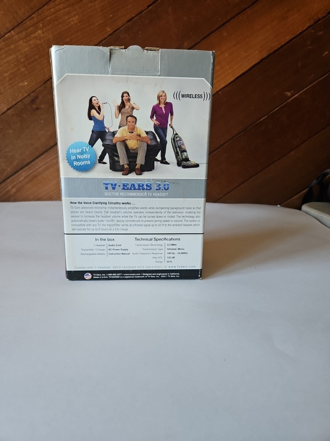TV Ears 3. 0 System Headset, Wireless G4