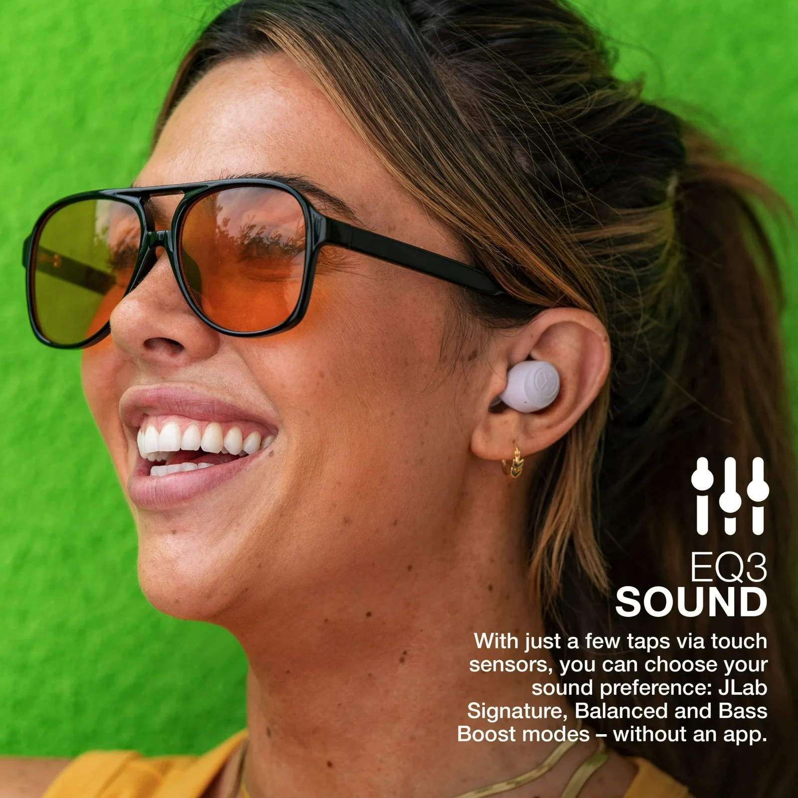 JLab Go Air True Wireless Earbuds Bluetooth Charging Case New Sealed Lilac