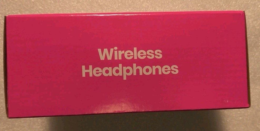 GEMS Wireless Headphones Folding Compact Design, 6hr Battery, Pink, Micro USB