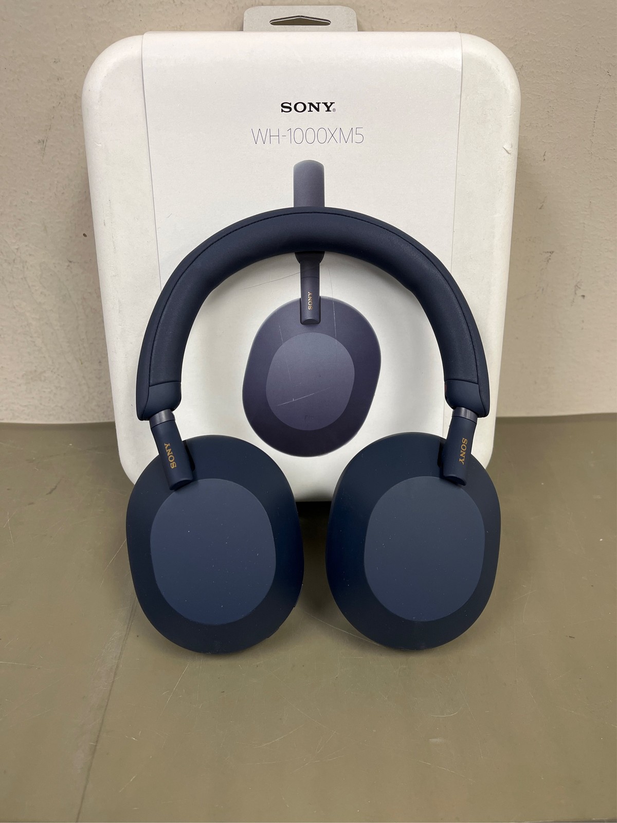 Sony WH-1000XM5 Bluetooth Wireless Noise Canceling Headphones – Blue 1