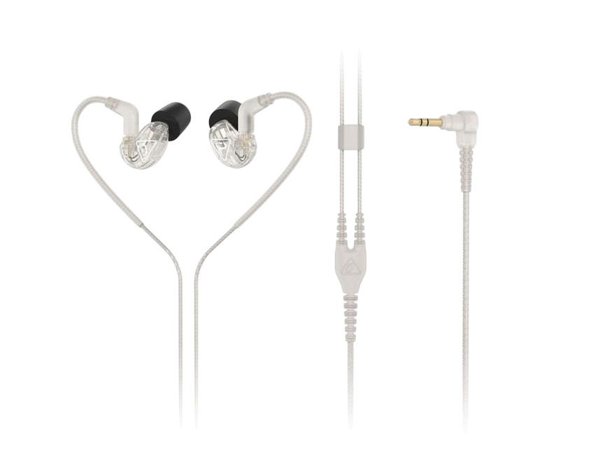 Behringer SD251-CL Clear Studio Pro Driver 6.8mm In-Ear Monitor Headsets