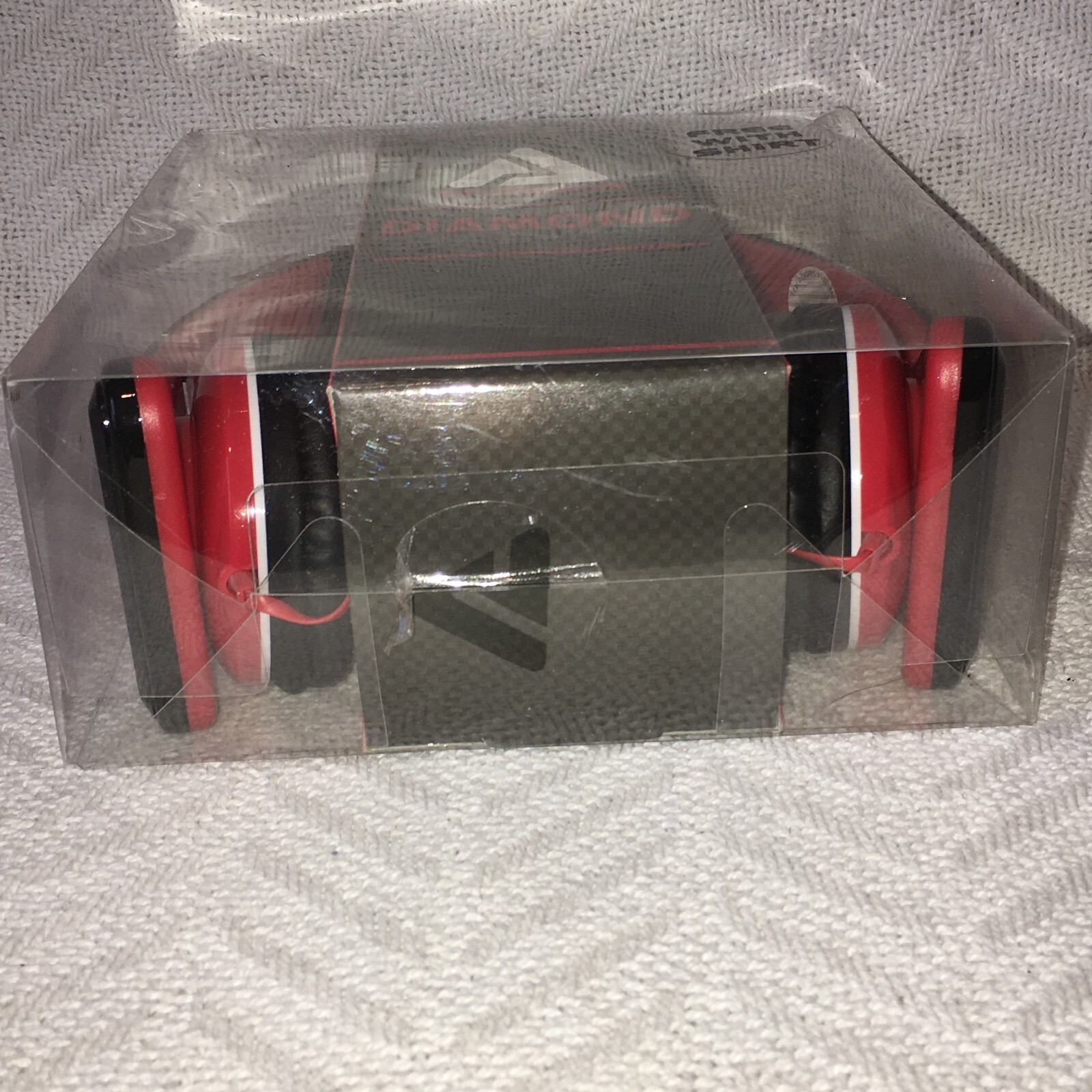 New in Pack Audio Council Diamond Ltd Edition Red w/black Trim Headphones