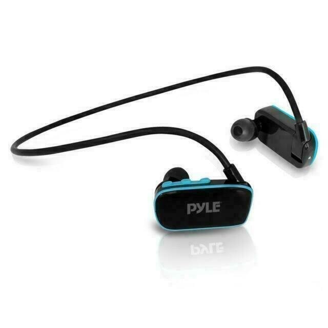 Pyle Flextreme Waterproof MP3 Player w/ Headphones, 8GB Built-in Memory PSWP14BK