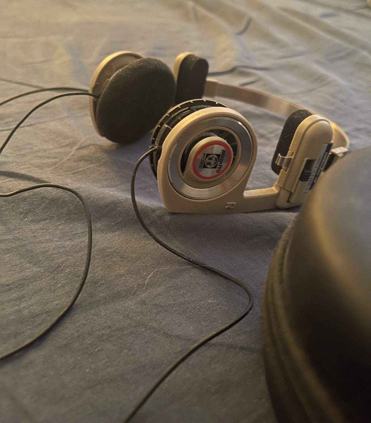 Koss Porta Pro Limited Edition Rhythm Beige On-Ear Headphones with Microphone