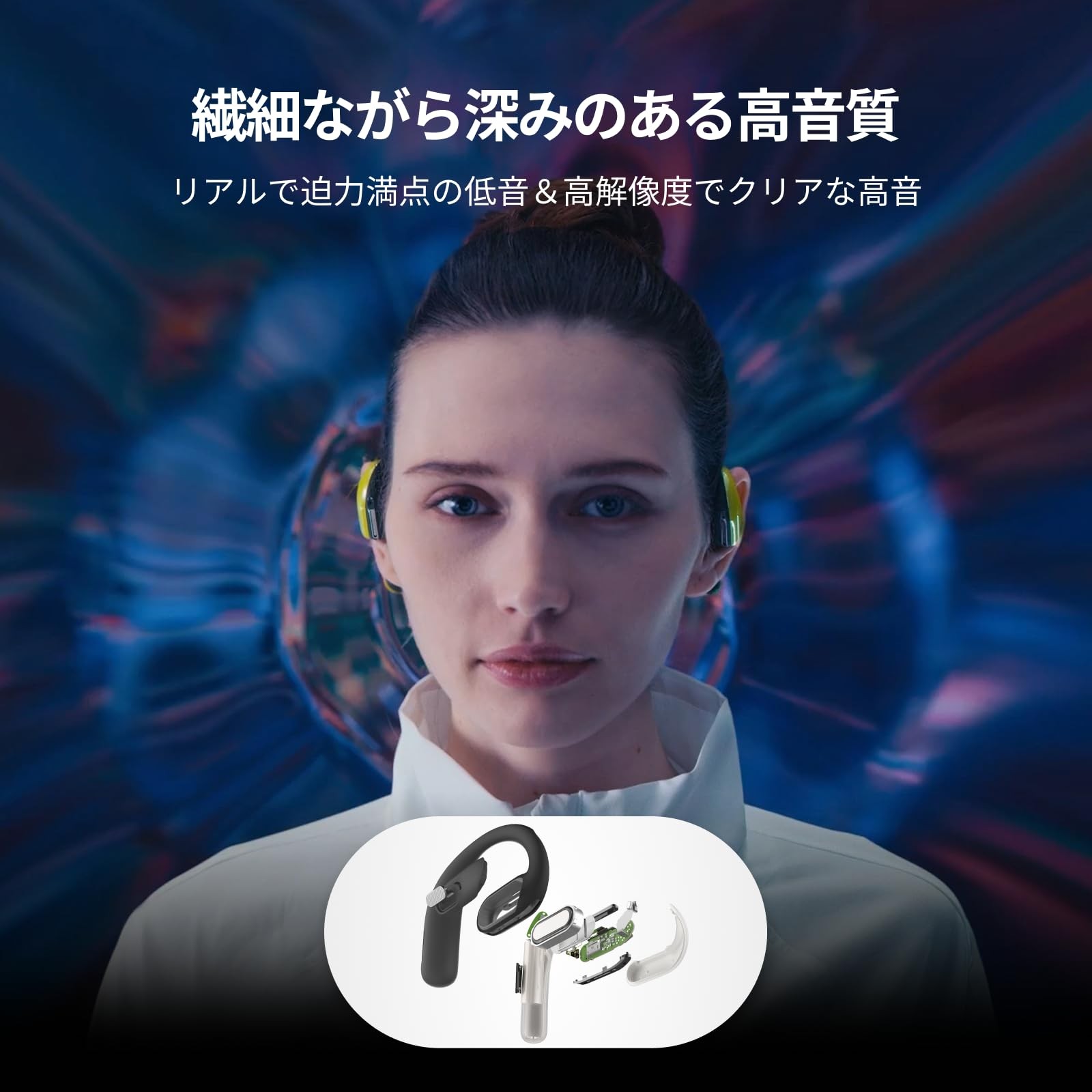 Oladance OWS Pro Open-Ear Wireless Earphones Bluetooth 5.3 58Hr IPX4 Sport