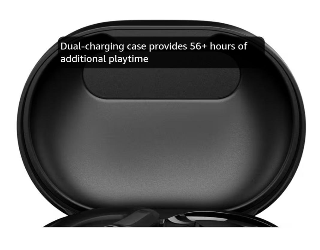 JLAB Hi-Res Audio Wireless LDAC Hybrid Noise Canceling Epic SportsANC3 Dual Driv