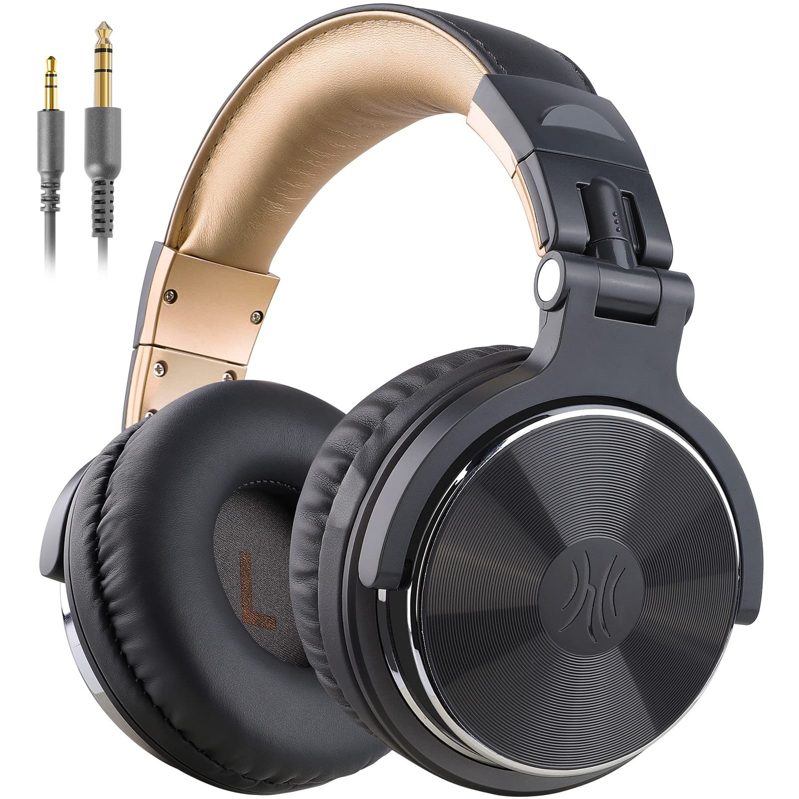 OneOdio Wired Over Ear Headphones Studio Monitor & Mixing DJ One Size, Grey