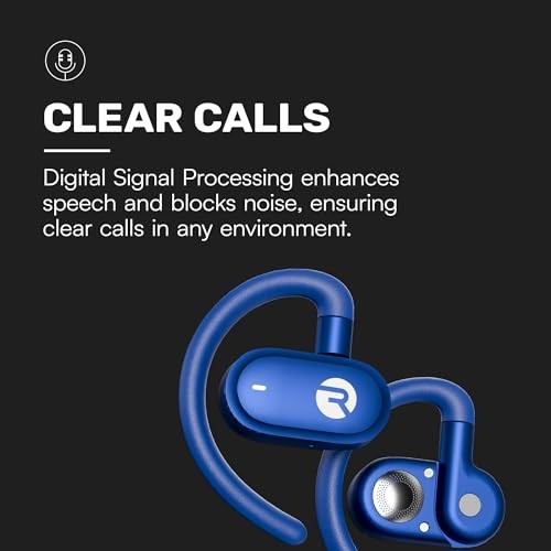 Black Fitness Earbuds – Wireless Headphones – Open Ear Headphones