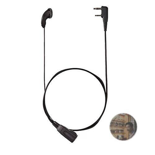 JVC Kenwood EMC-3 Clip-On Microphone with Earphone 360° Rotating Clip New