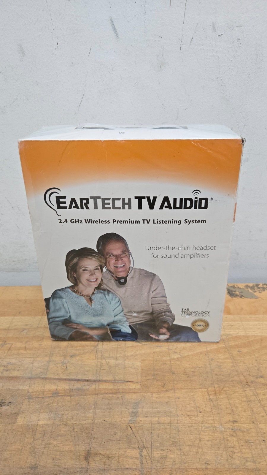 Eartech TV Audio 2.4 GHz Wireless Premium TV Listening System with Headset