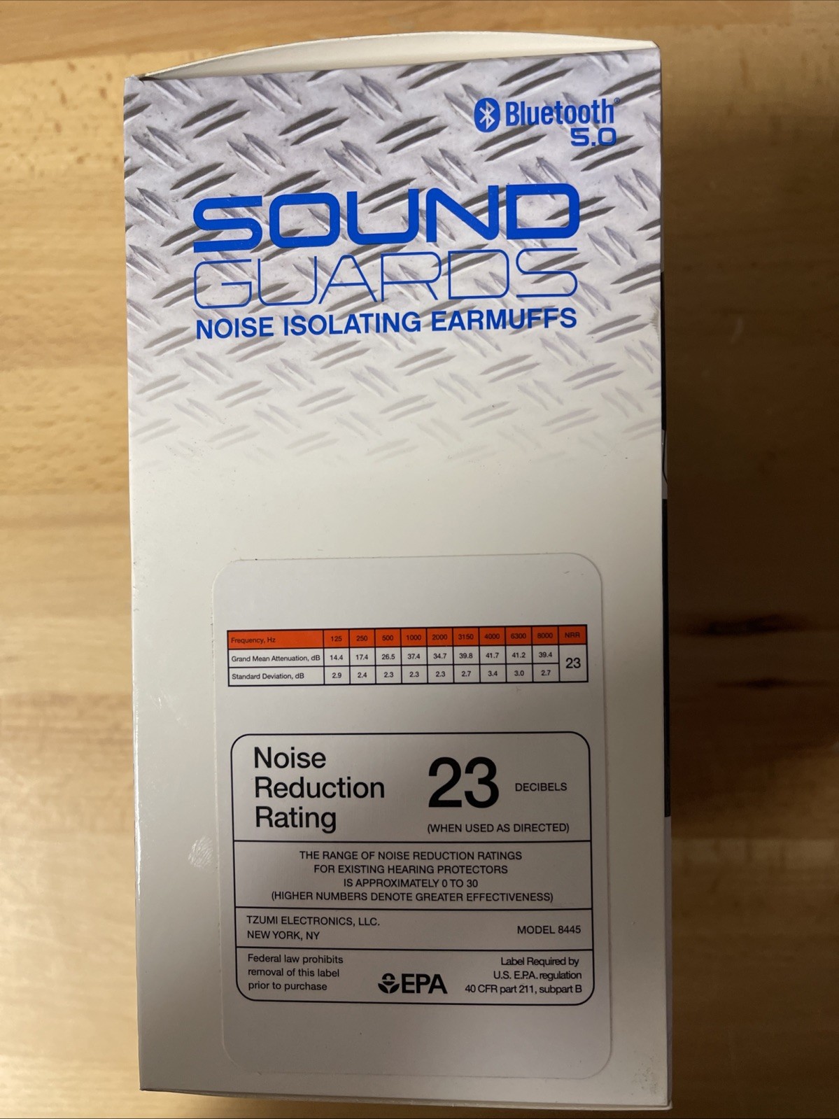 NEW Tzumi Sound Guards Noise Isolating Hearing Protection Bluetooth Headphones