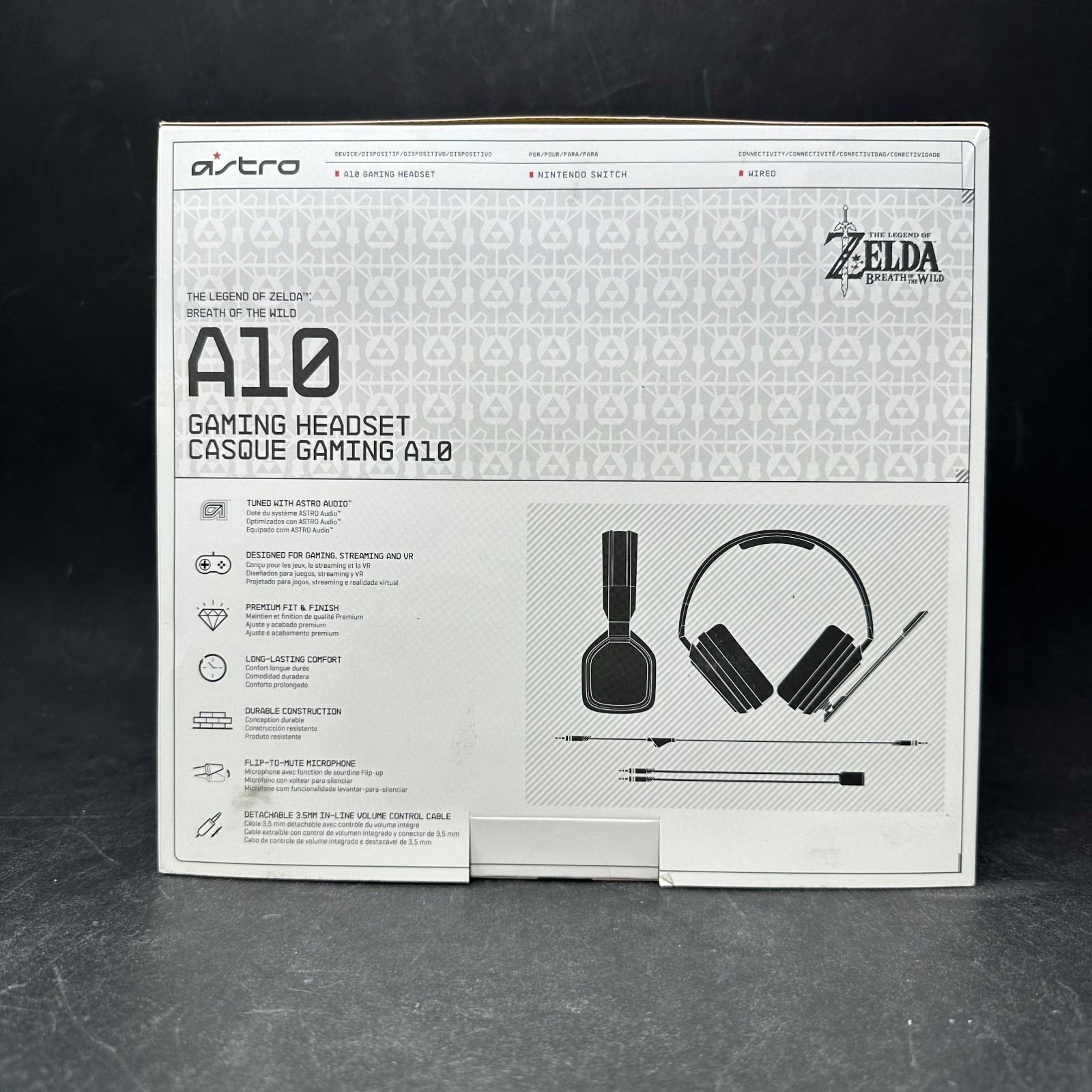 Astro Gaming 939-001706 The Legend of Zelda Breath Wild A10 Headset – New
