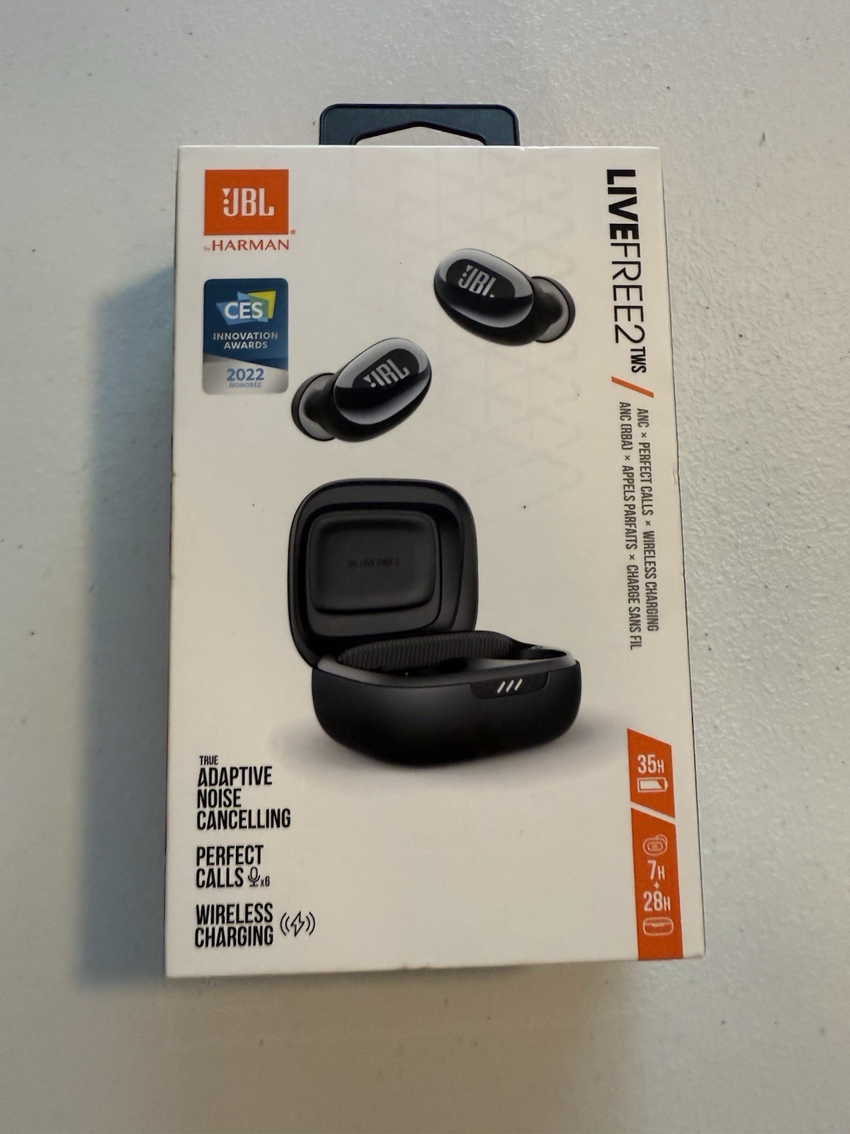 JBL Live Free 2 TWS Noise Cancelling Earbuds (BLACK)-2 Brand New Sealed