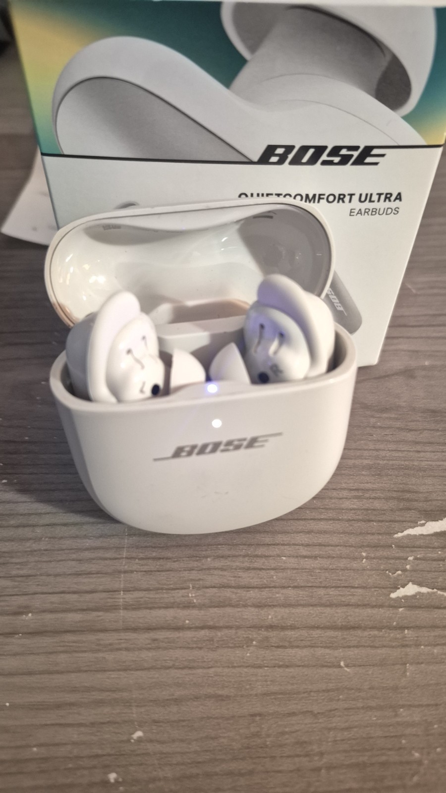 Bose QuietComfort Ultra Earbuds Noise Cancelling Wireless Bluetooth USB-C White