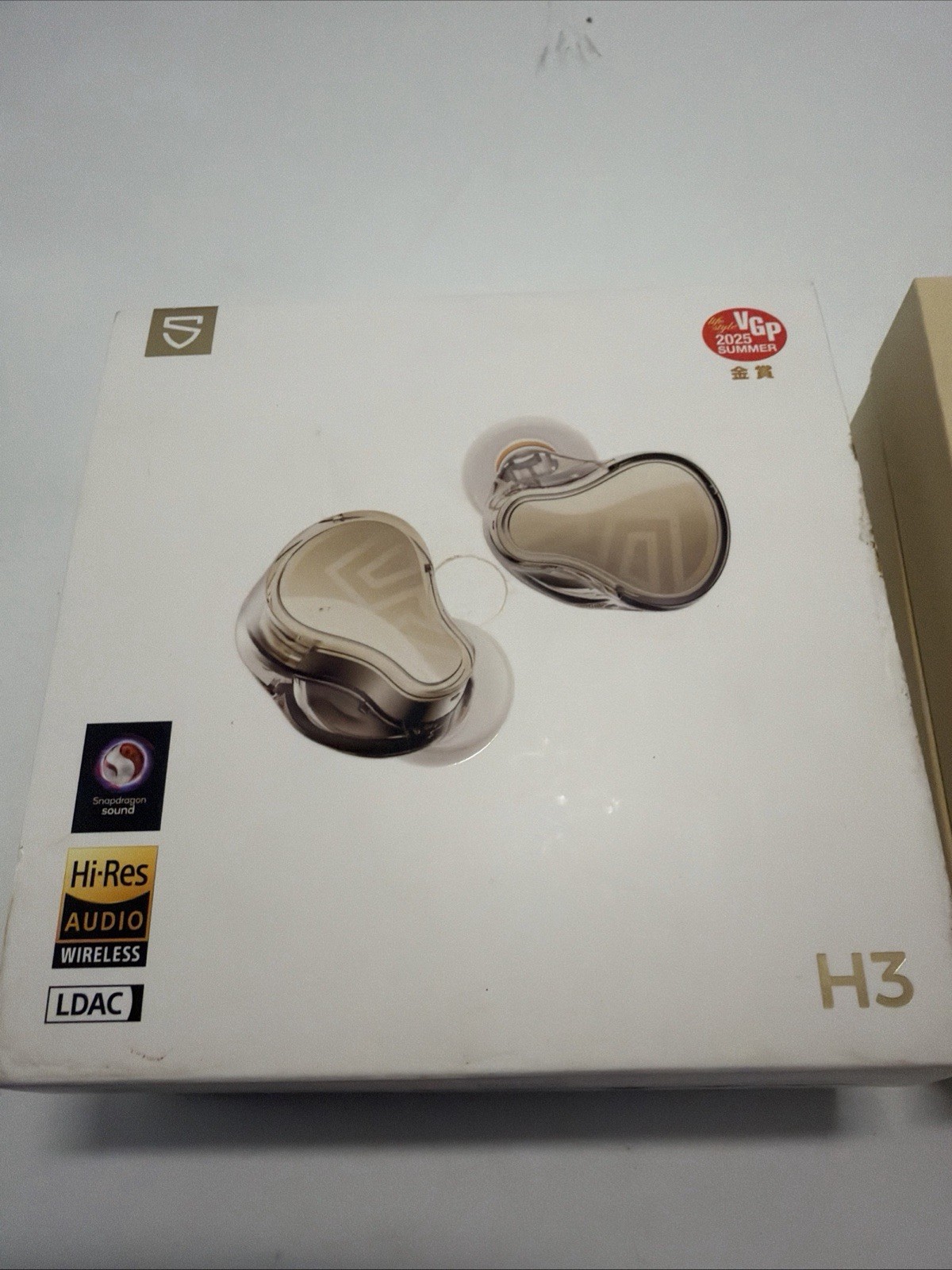 SoundPEATS H3 Gold Bluetooth In-Ear Earbuds ANC Hi-Res LDAC 12mm
