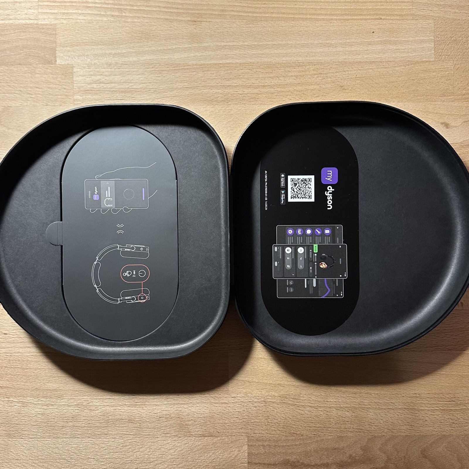 Dyson OnTrac Noise Cancelling Headphones CNC Black Nickel Excellent