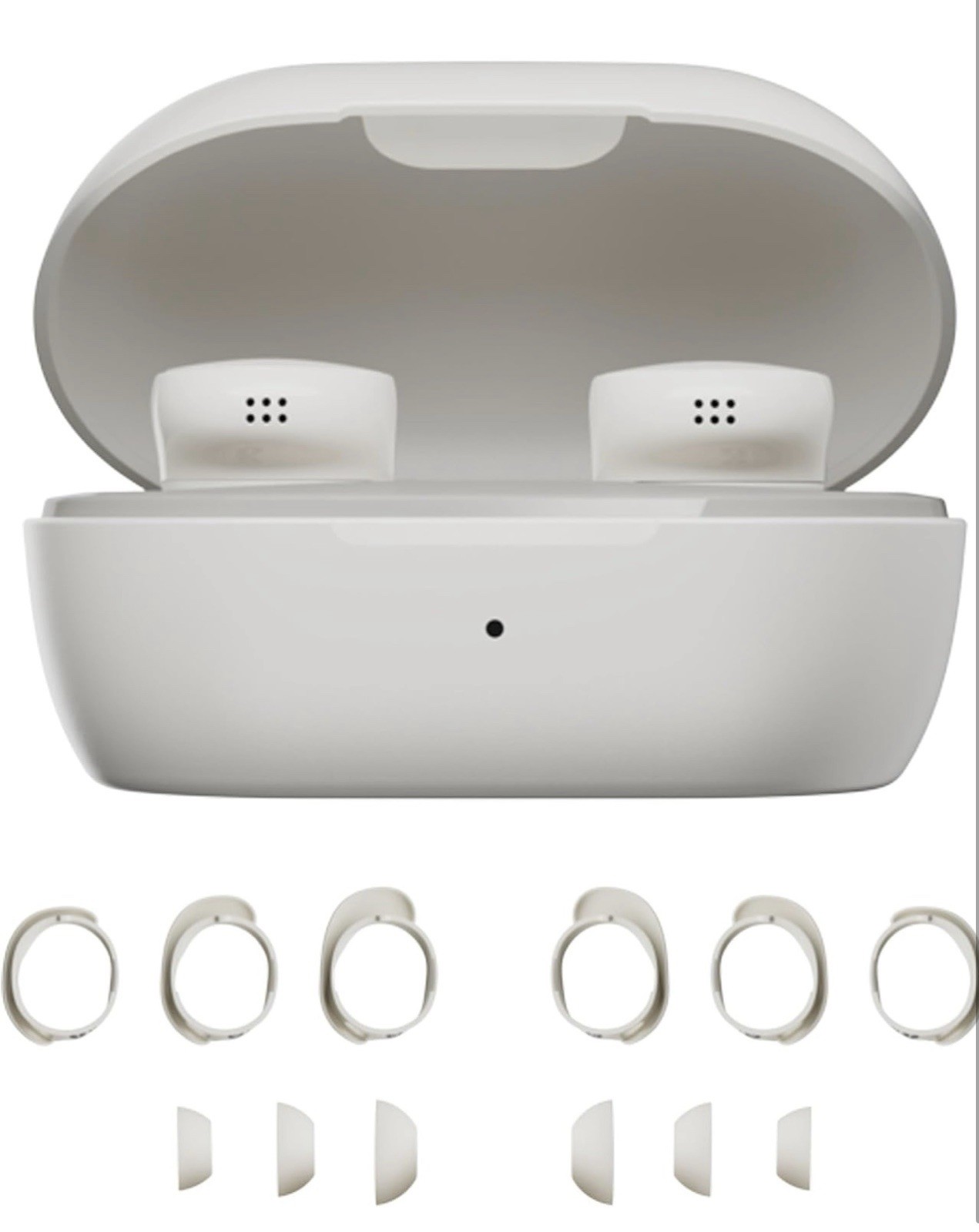 Bose – QuietComfort True Wireless Noise Cancelling In-Ear Earbuds, White SEALED